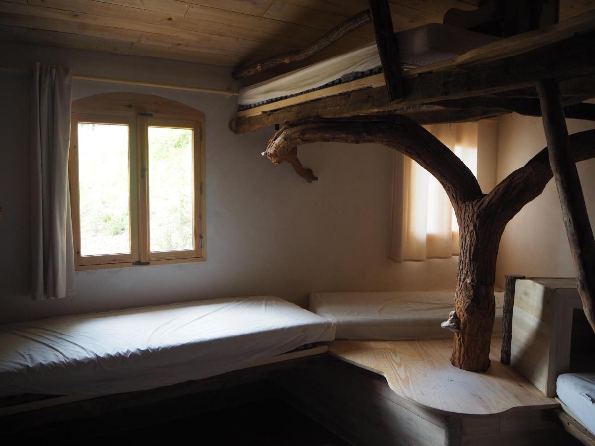 Grand Gite Les Cabanes De Fallot Pour 19 Personnes - Piscine Naturelle L'isle-Bouzon ภายนอก รูปภาพ